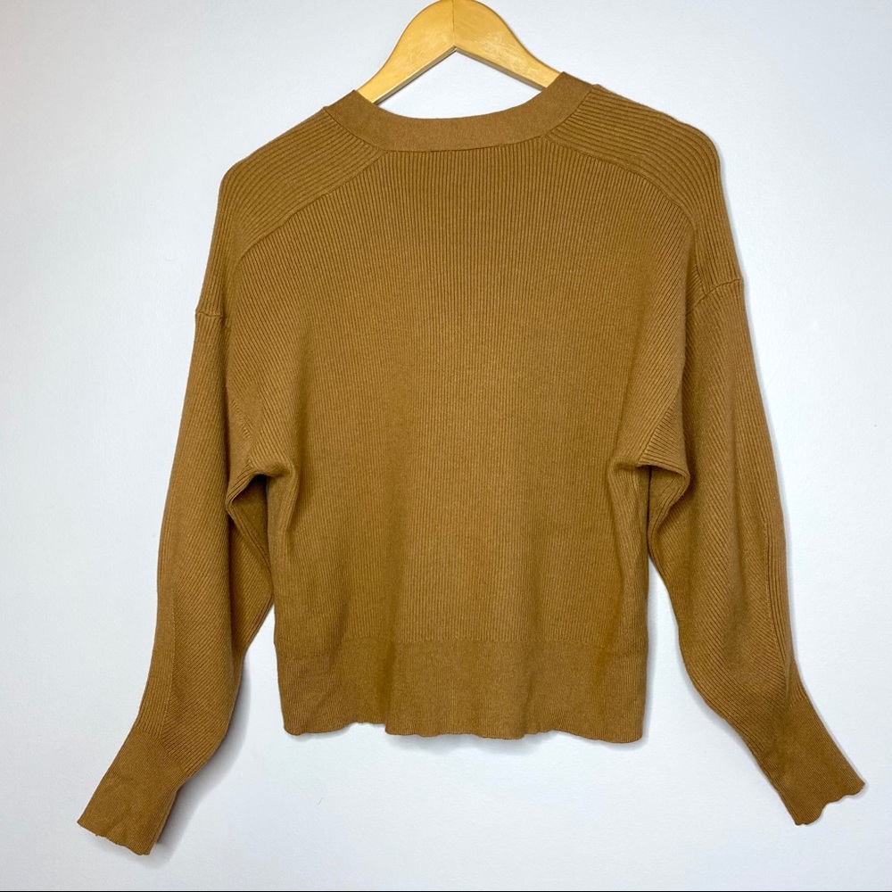 Zara Ribbed Cardigan with buttons Details - Picture 5 of 10